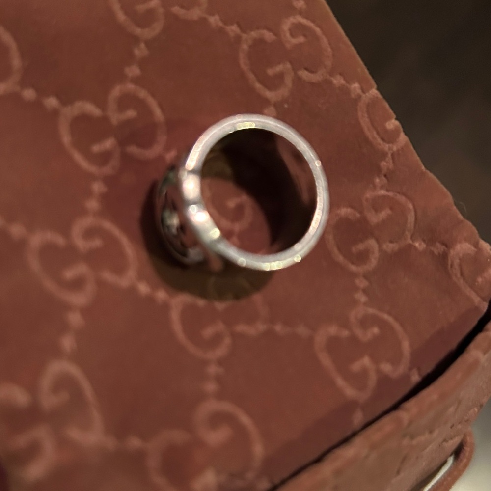 Gucci Stamped Sterling Silver Band👀🥳🥳❌❌ - Picture 3 of 5